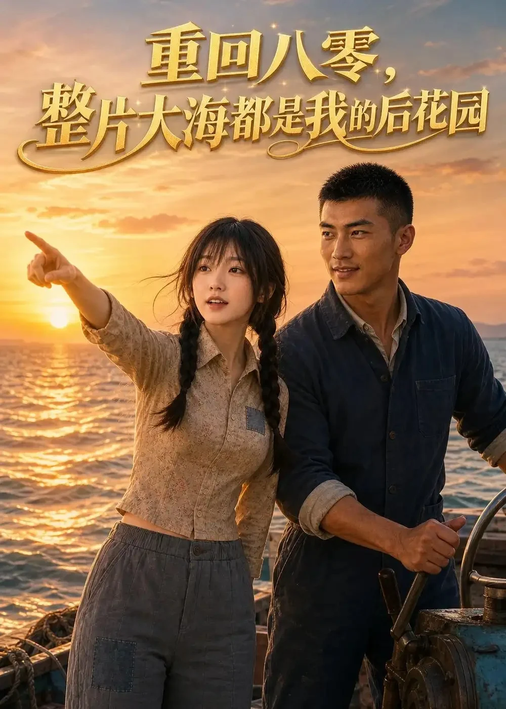 重回八零整片大海都是我的后花园（27集）AI短剧-皮皮资源网